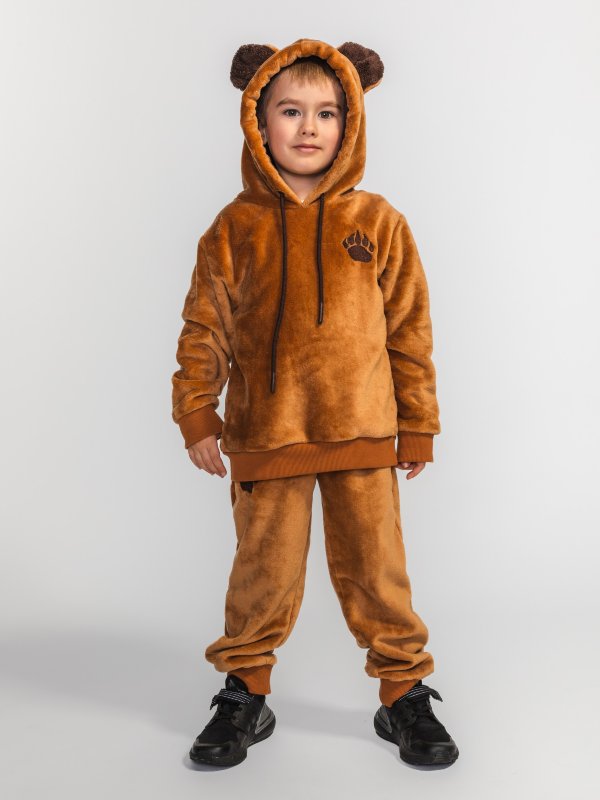 Костюм детский Felpato Плюшевый Медведь, горчичный