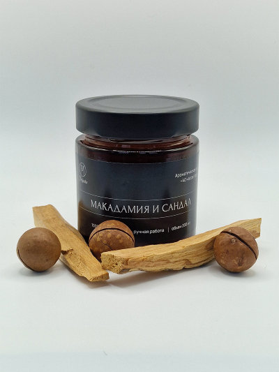 Свеча ароматическая Felpato «Макадамия &amp; Сандал»